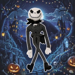 Peluche coleccionable de Jack Skellington edición limitada