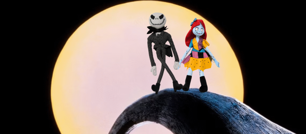 Jack y Sally en peluche | Colección The Nightmare Before Christmas Peluches coleccionables Jack y Sally The Nightmare Before Christmas – Muñecas Mariela